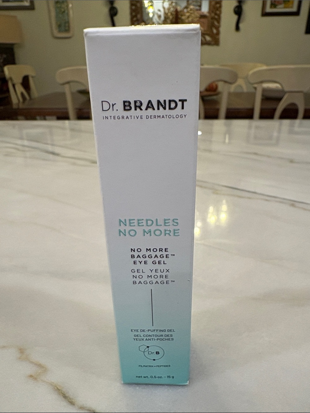 Dr. Brandt Needles No More Eye De-Puffing Gel - .5 oz.